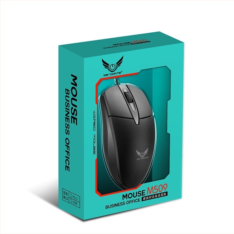 M509 optikai USB egér – 1000dpi, 3 gomb, asztali számítógépekhez