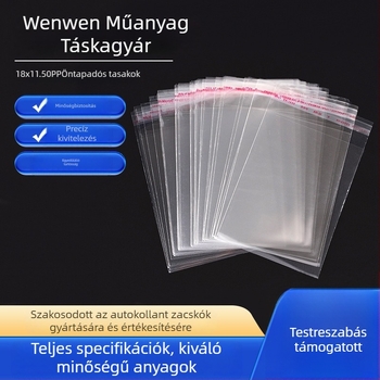 Személyre szabott nyomtatott OPP/PE önzáró tasak ékszerek, ruházat és fehérnemű számára