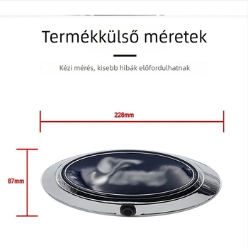 Ford Ranger pickup hátsó kamera, HD CCD, 12V, 145° látószög, felbontás 780×460, fém ház, 500 g súly