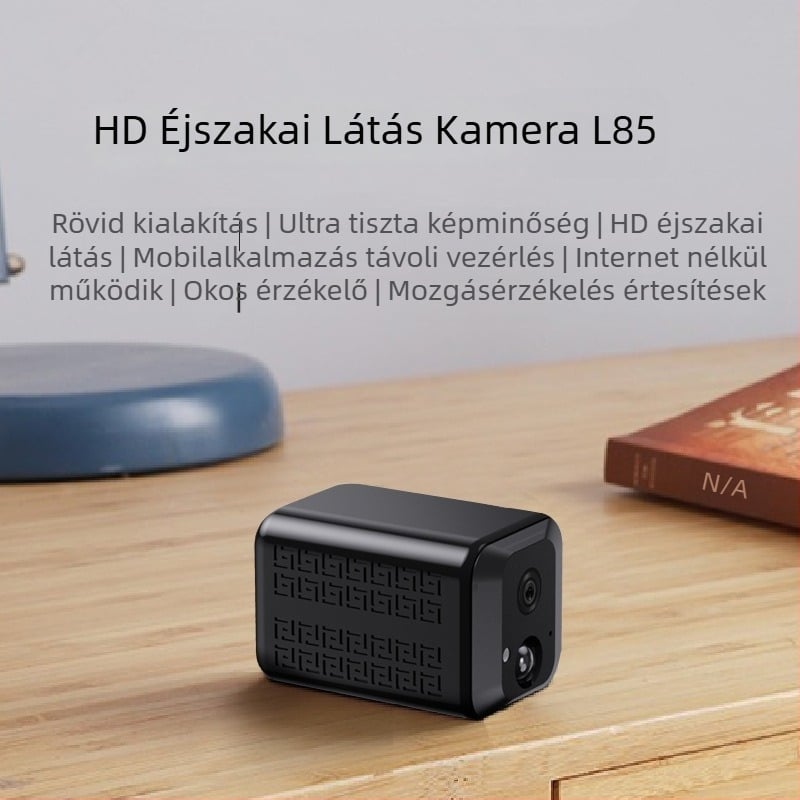 4G vezeték nélküli otthoni biztonsági kamera távoli megtekintéssel mobiltelefonon, HD éjjellátás, Wi-Fi, ABS ház, DC5V tápegység