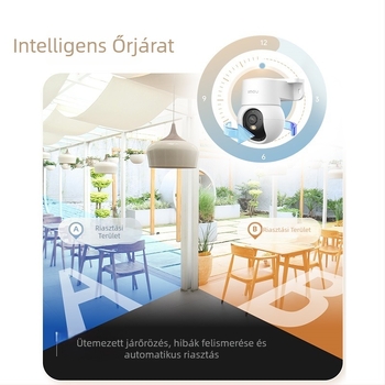 K2M integrált PTZ kamera belső megfigyelésre, éjszakai látás, 360° megfigyelés, távoli vezérlés – vállalati biztonsági integrációhoz