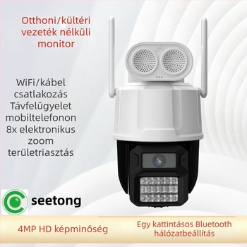Betty WiFi PTZ gömbkamera színes éjszakai látással és HD megfigyeléssel, beltéri és kültéri használatra
