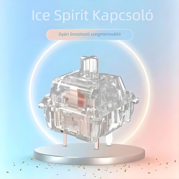 Mechanikus billentyűzet kapcsoló – öt pin, RGB háttérvilágítás, többcsatornás csatlakozás (kábeles, Bluetooth, 2.4G)