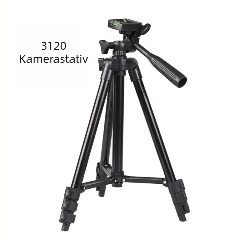 3120 Mobil élő közvetítéshez állvány 3-tengelyes gimbaLLal, 3-szakaszos vas állvány, súly 420 g, teherbírás 2 kg-ig