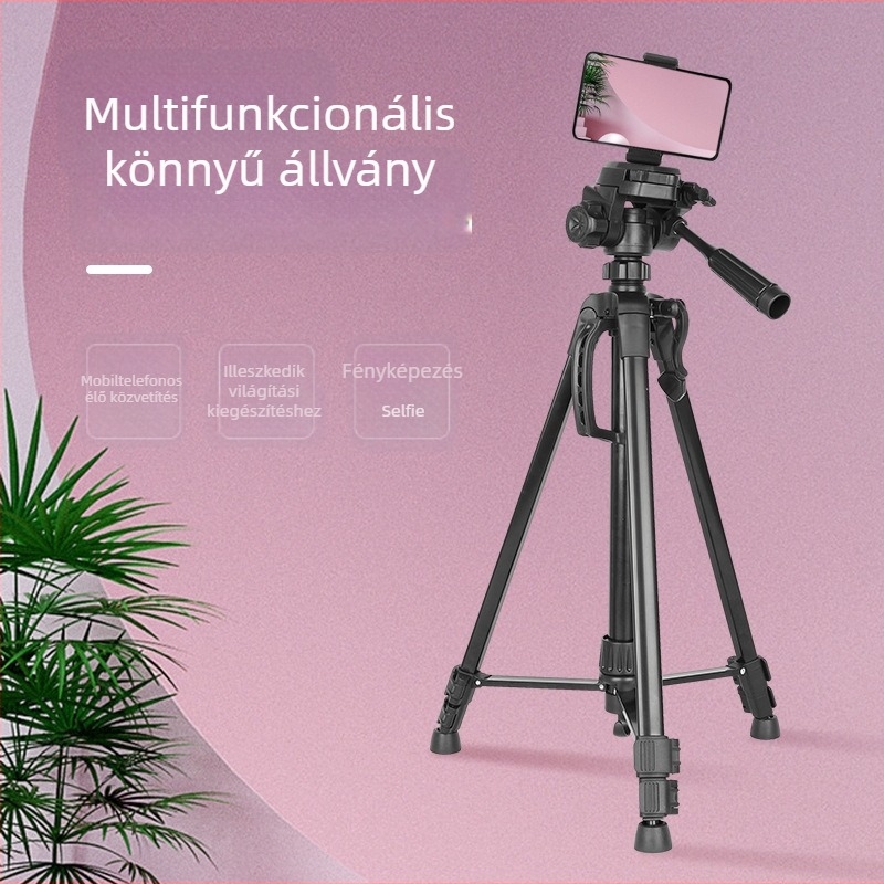 Kamera tripod 3520: PTZ hidraulikus gimbal, 3 részes, teherbírás 16-20 kg, vasból készült kivitel