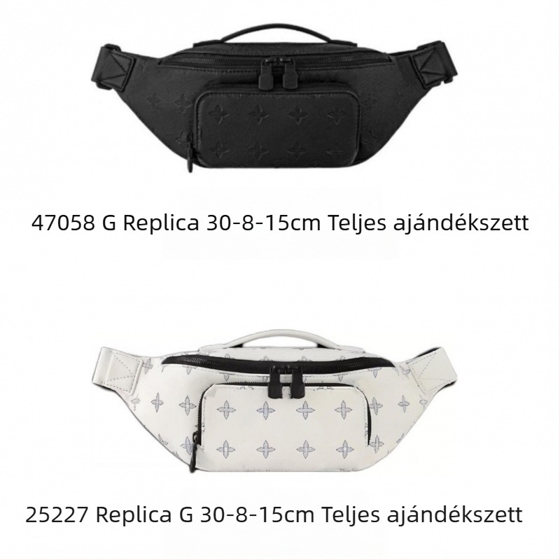 Férfi keresztpántos bőr táska – utcai divat, elegáns irattáska 8 hüvelykes laptophoz