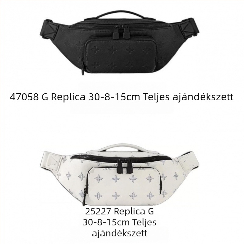 Férfi keresztpántos bőr táska – utcai divat, elegáns irattáska 8 hüvelykes laptophoz