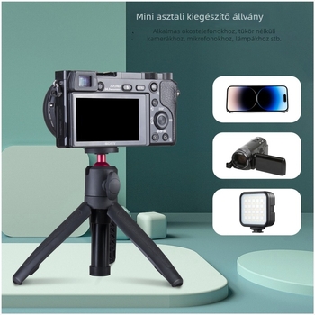 DMITIDIR T151 alumíniumötvözetű tripod gömbpan-tilt rendszerrel, 3 részes