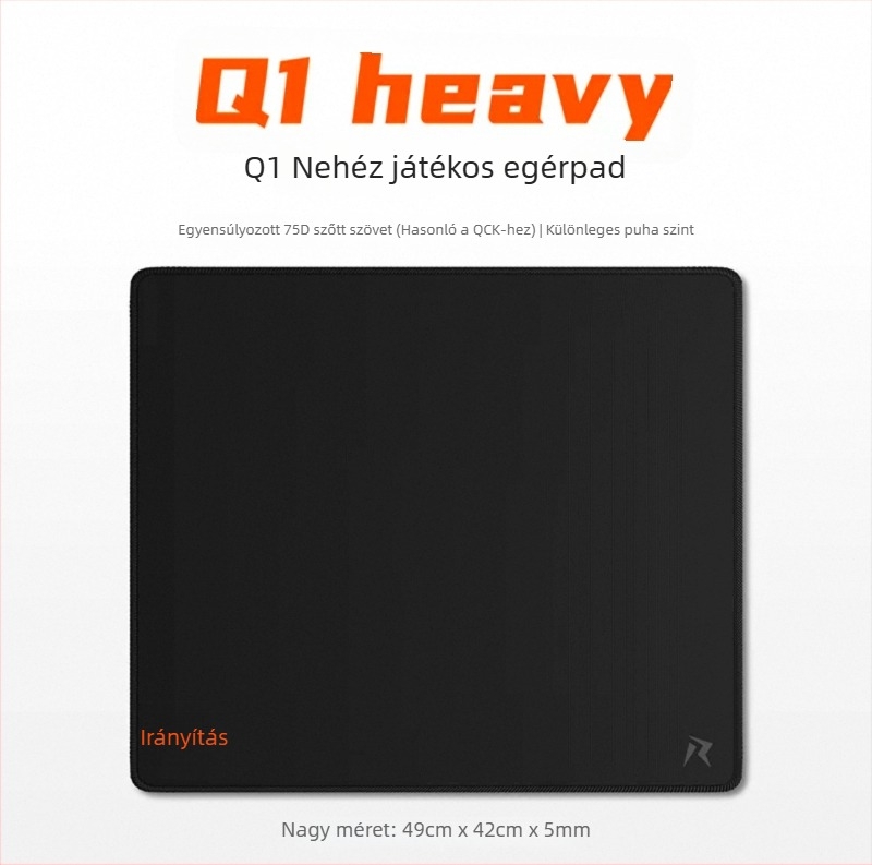 Meetion gaming egérpad – természetes gumi, csúszásmentes felület, egyoldalas, OEM testreszabás, logó nyomtatás elérhető
