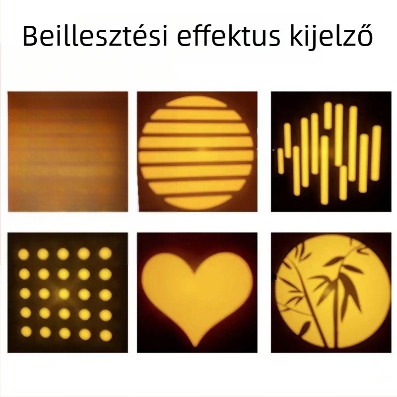 Frissített kézi fotózási világítás zoommal és négy színű fényforrással