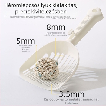 Macskaalmoklapát fin lyukakkal – kétfunkciós egyben tofu macskaalmához