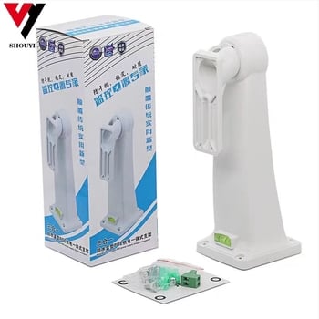 Fali kameratartó, műanyag, három az egyben, 360°-os forgás