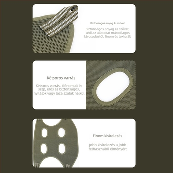 Macska mosózsák, anti-karcoló védelem, multifunkcionális fürdető eszköz kiscicáknak, rögzített kialakítás, 100 darab MR237