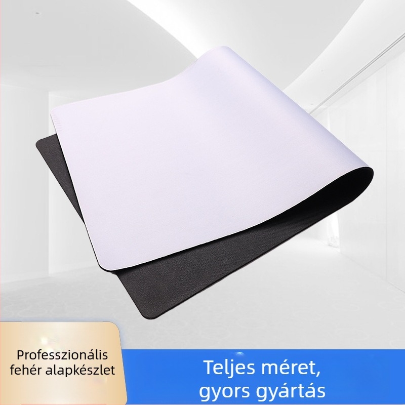 Hőátviteles egérpad, természetes gumi, csúszásmentes, OEM/testre szabható