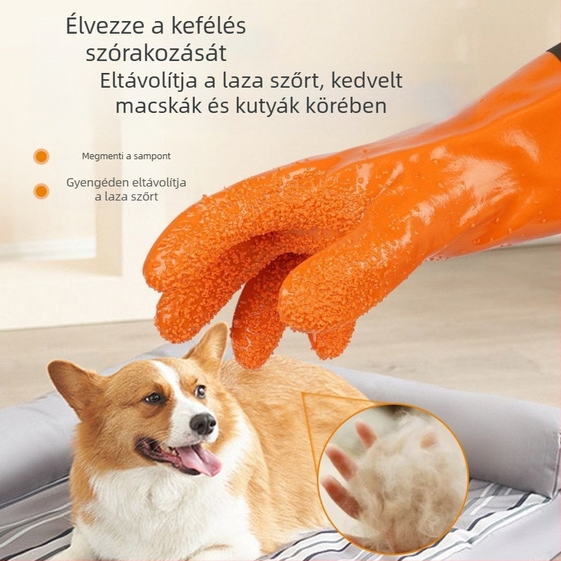 Macska masszázs kesztyű – fürdetéshez és keféléshez, karcolás elleni védelem; Kategória: Egyéb tisztító és szépségápolási termékek; Import: Nem; Doboz mennyiség: lásd részleteket; Ajándék: Nem