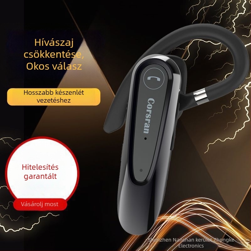 Kexinlang B45 Vezeték nélküli Bluetooth fülhallgató, Bluetooth 5.0, 10 m hatótáv, 4–8 h akkumulátor-üzemidő, vízálló, zajcsökkentés