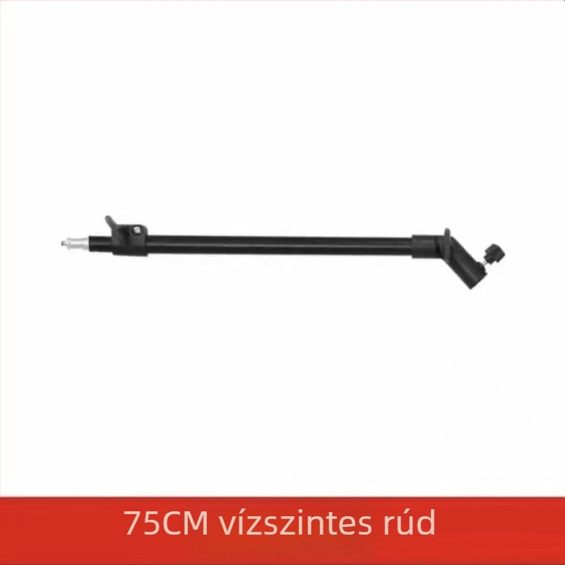 Mobiltelefon felemelt állvány felvételhez — acél szerkezet, teherbírás 4 kg, munkamagasság 49–280 cm, csőátmérő/hossz 2.1/2.6/2.8 m, 2 szakasz