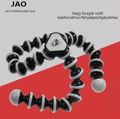 Kamera octopusz állvány, modell JAO-12; teherbírás 3 kg; PTZ típus: None