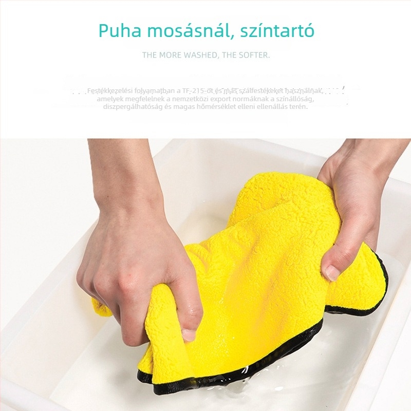 Absorbens kutya fürdető törölköző – gyors száradás, őz bőrének imitációja, Laugh pet