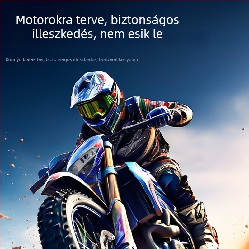 Motorkerékpár Bluetooth sisakfejhallgató — intelligens zajcsökkentés, vízálló, dupla stereó, Bluetooth 5.4, üzemidő 4–8 óra