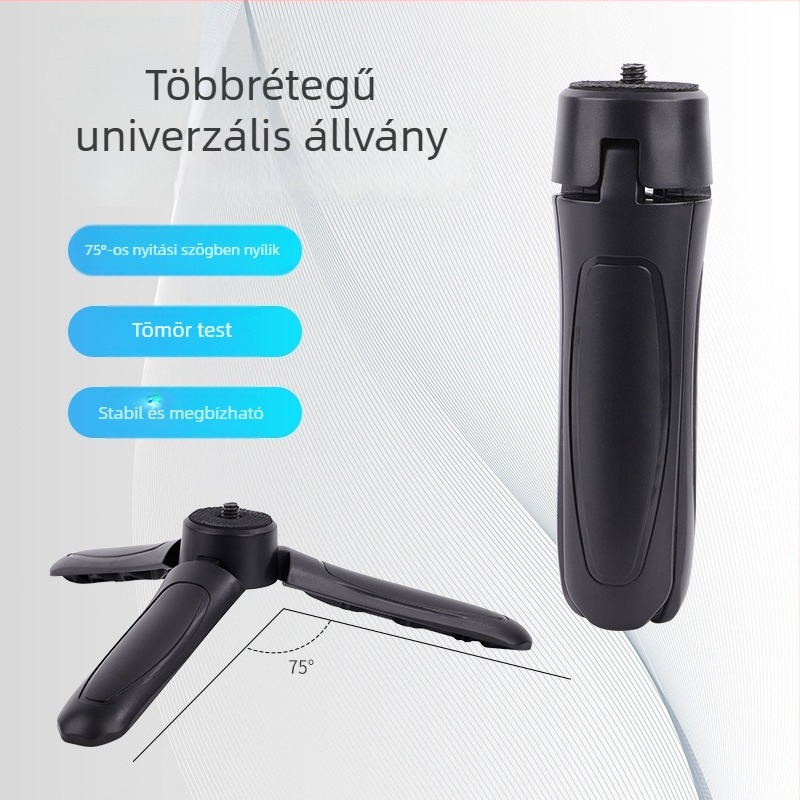 Warnostar K528 állvány ABS gömbfejjel, asztali telefon stabilizáló, teherbírás 2-5 kg