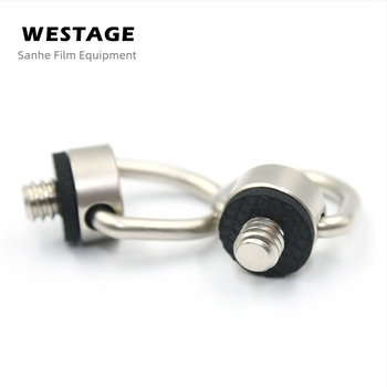 Neutral Humvee screw kameracsavar C-klipszelés gumírozott alátéttel, rozsdamentes acél, teherbírás 2–5 kg, tömeg 0,095 kg