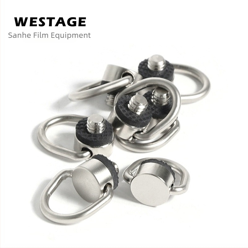 Neutral Humvee screw kameracsavar C-klipszelés gumírozott alátéttel, rozsdamentes acél, teherbírás 2–5 kg, tömeg 0,095 kg