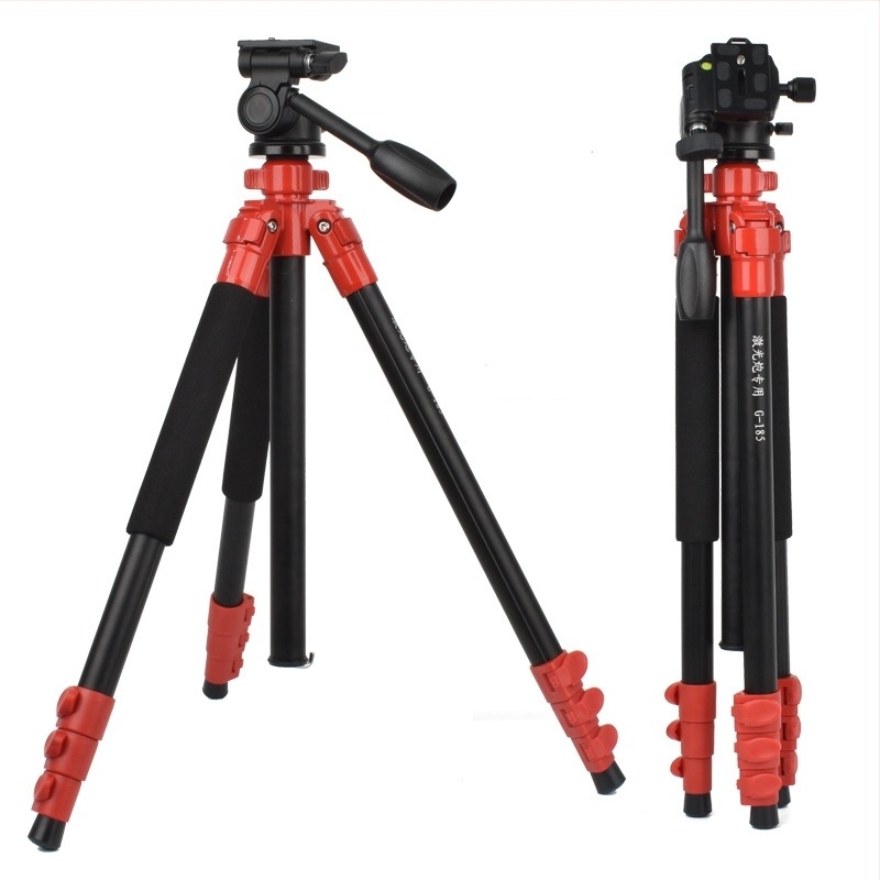 Horgász fény állvány 3D gimbal-al, 4 részes, alumíniumötvözet, ET-668, teherbírás 11-15 kg