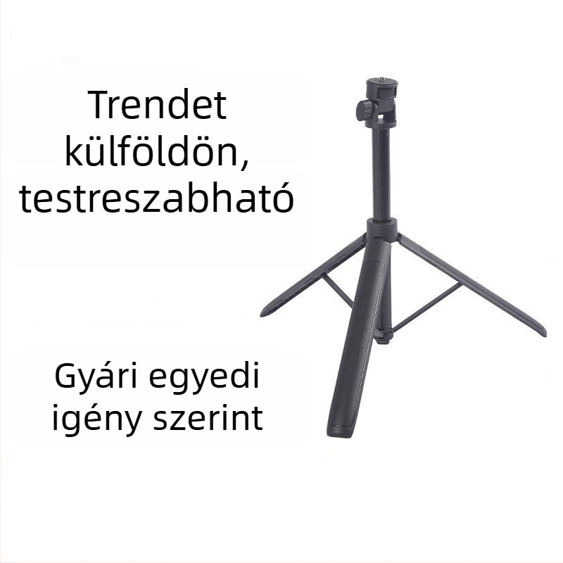 Kézi használatra szánt univerzális lazy stand – műanyag, kamera és telefon számára, testreszabható.