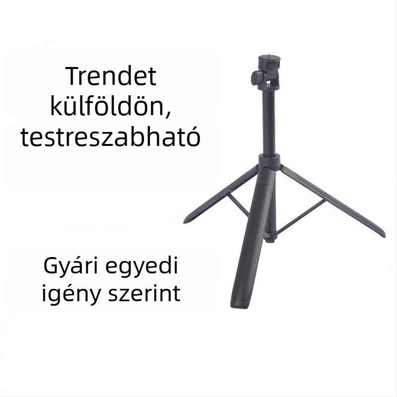 Kézi használatra szánt univerzális lazy stand – műanyag, kamera és telefon számára, testreszabható.