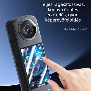 Edzett védőfólia Shadowstone x5-höz – 360° sportkamera