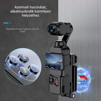 Pocket3 mágneses állvány a DJI Pocket 3 bővítőkeretéhez (PK02, ABS+ mágnes)