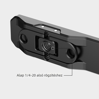 Hepail Insta360 X4/X5 vízszintes és függőleges rögzítő a mágneses Shadow Stone-nal, alumínium ötvözet, modell AC45
