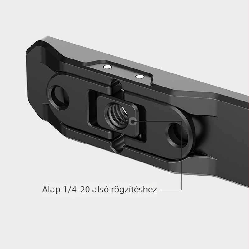 Hepail Insta360 X4/X5 vízszintes és függőleges rögzítő a mágneses Shadow Stone-nal, alumínium ötvözet, modell AC45