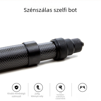 Szénszálas selfie pálca – állítható hosszabbító rúd Insta360 X3/X4/X5