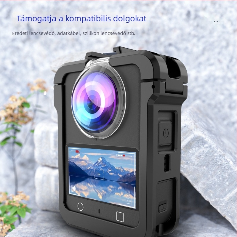 DJI Osmo 360 védő műanyag keret — PC anyag, mágneses gyorskioldó, kompatibil az Osmo 360 Panoráma Kamerával