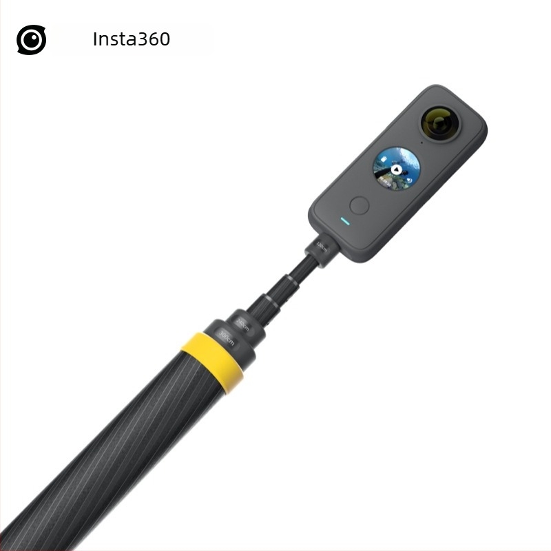 Insta360 szénszálas selfie bot, második generáció, kompatibilis az One X2-vel és az One X3-mal
