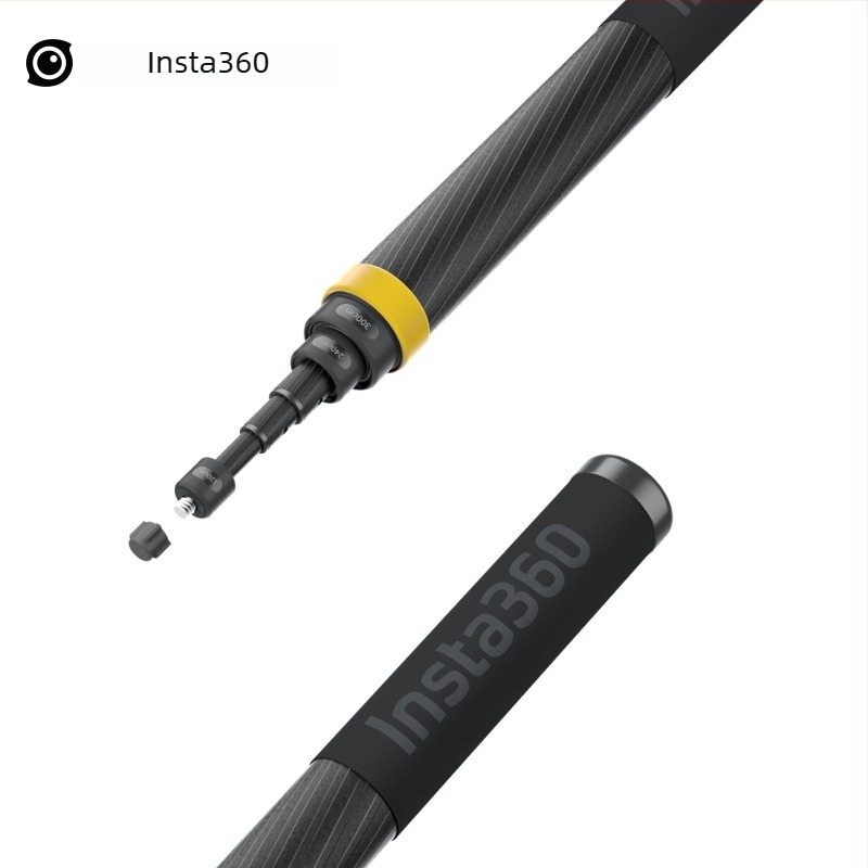 Insta360 szénszálas selfie bot, második generáció, kompatibilis az One X2-vel és az One X3-mal