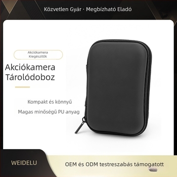 Wade Lu akciókamera tároló táska — univerzális, EVA anyag, modell PJ-005