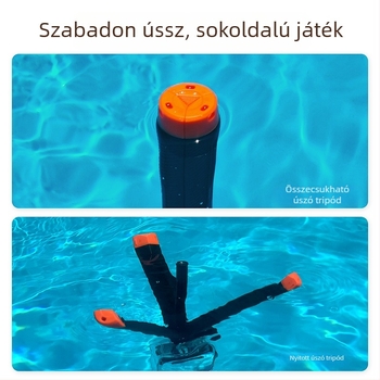 TELESIN lebegő selfie- bot tripod, modell S1-tss-02, univerzális sportkamerákhoz, anyag: műanyag + alumínium ötvözet