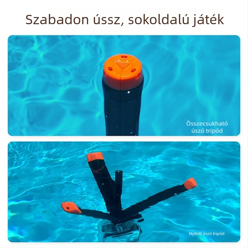 TELESIN lebegő selfie- bot tripod, modell S1-tss-02, univerzális sportkamerákhoz, anyag: műanyag + alumínium ötvözet