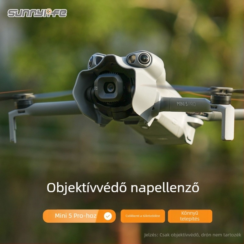 Sunnylife Mini 5 Pro Objektív sapka és Gimbal védelem, műanyag, modell N5p-zg104, Mini 5 Pro-hoz