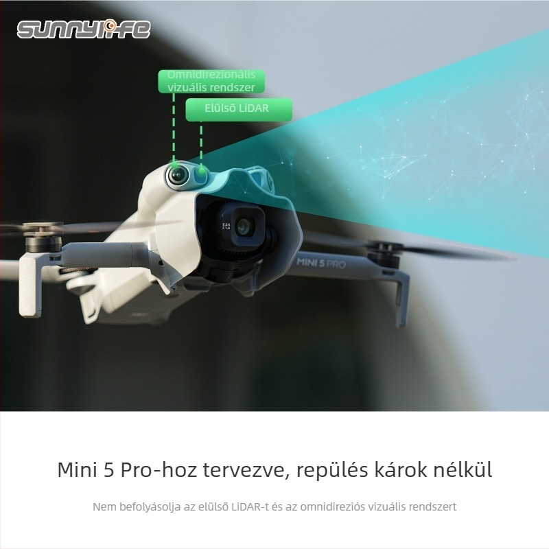Sunnylife Mini 5 Pro Objektív sapka és Gimbal védelem, műanyag, modell N5p-zg104, Mini 5 Pro-hoz