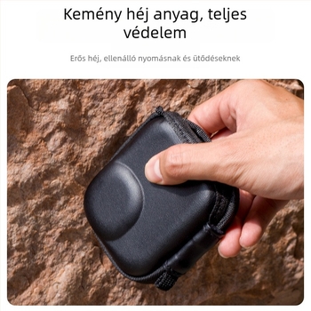 DJI Nano tároló táska – EVA+ bőr, kültéri használatra, kompatibilis univerzális action kamerákkal, DJI Nano befogadóképesség, 58,5 g