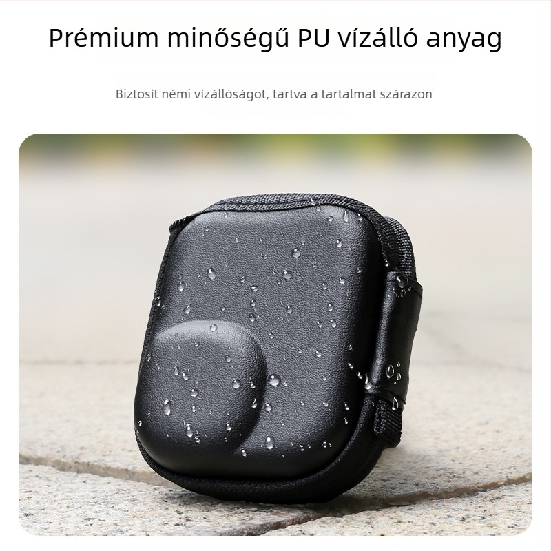 DJI Nano tároló táska – EVA+ bőr, kültéri használatra, kompatibilis univerzális action kamerákkal, DJI Nano befogadóképesség, 58,5 g