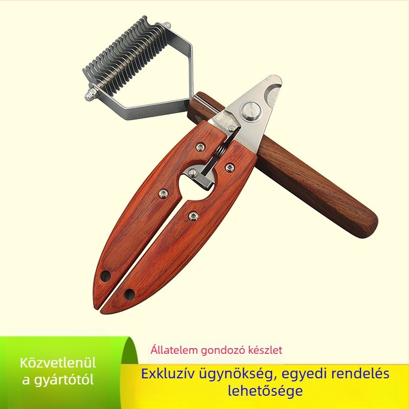 Kutyák körömvágó olló, rozsdamentes acél, YILIDOG, 100 darabos doboz