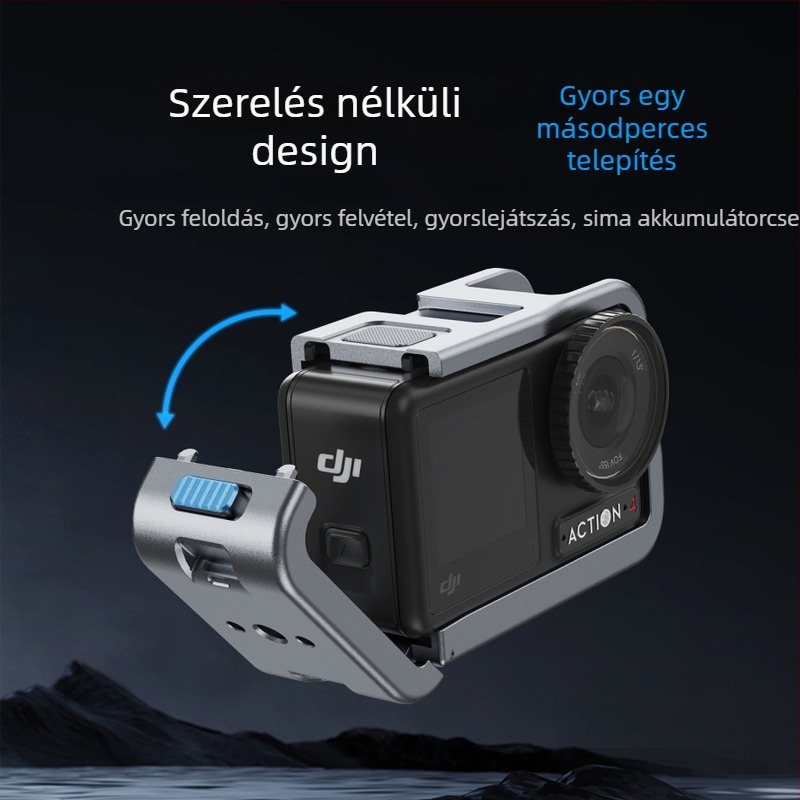Coscat alumíniumötvözetből készült védőkeret DJI Osmo Action 3/4/5-höz