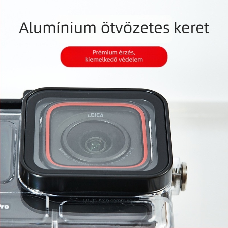 Vízálló tok Shadow Stone ACE PRO1/2 akciókamera számára; műanyag; modell A-ISAP-WC; szűrő adapter; kültéri használatra
