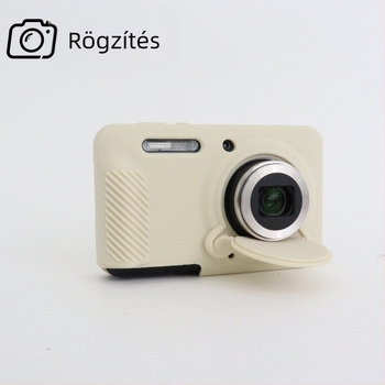 Kodak FZ55 szilikon védő tok kamera számára — clutch táska kapcsos záródással, karcolás- és esésálló