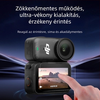 DJI Osmo Nano képernyővédő AR film Osmo Nanohoz — Anyag: Pterylene glycol, Testreszabható logó, Tartalmaz AR filmet, tartozék táska és csomagolás